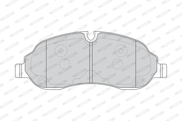 Klocki hamulcowe FERODO FVR4661