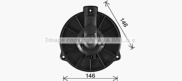 Wentylator wnętrza AVA QUALITY COOLING VO8306
