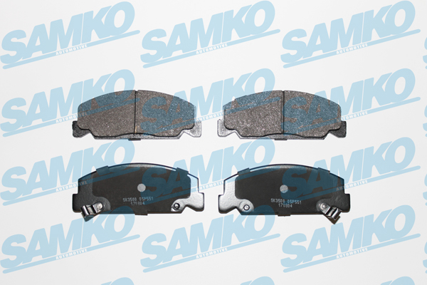Klocki hamulcowe SAMKO 5SP551