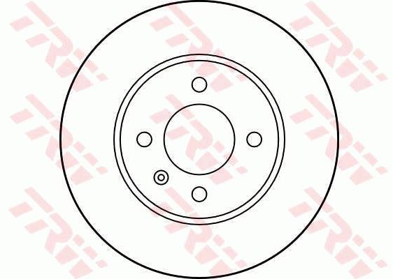 Tarcza hamulcowa TRW DF1532