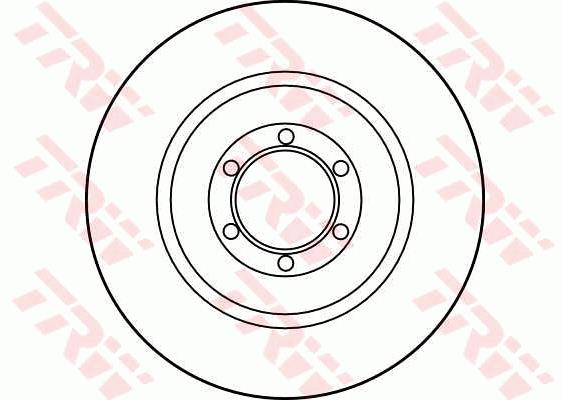 Tarcza hamulcowa TRW DF1707