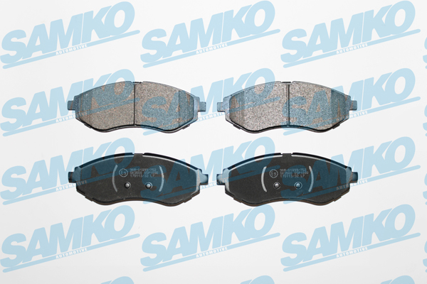 Klocki hamulcowe SAMKO 5SP1080