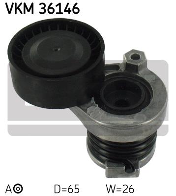 Rolka napinacza paska osprzętu SKF VKM 36146