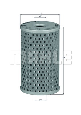 Filtr oleju KNECHT OX 42