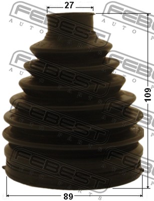 Zestaw osłon FEBEST 0417P-NA4