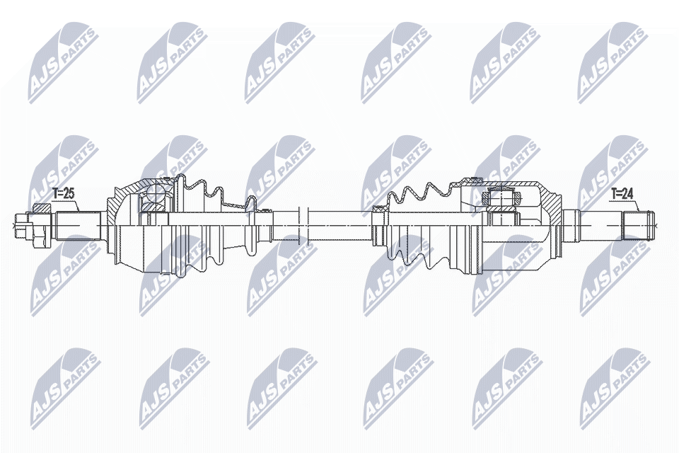 Filtr sadzy / filtr cząstek stałych, układ wydechowy NTY DPF-SU-001