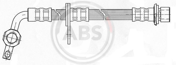 Przewód hamulcowy elastyczny A.B.S. SL 5312