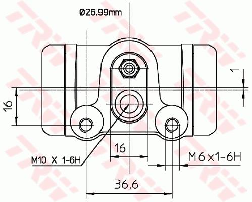 Cylinderek TRW BWN103