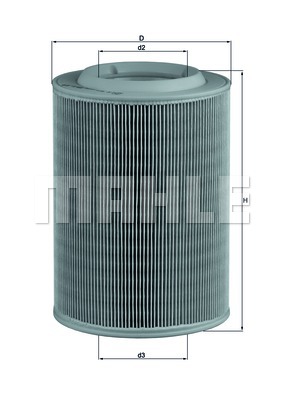 Filtr powietrza KNECHT LX 314