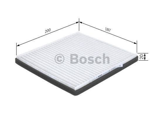Filtr kabinowy BOSCH 1 987 435 013