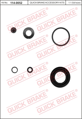Zestaw naprawczy zacisku hamulcowego QUICK BRAKE 114-0052