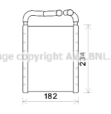 Nagrzewnica AVA QUALITY COOLING HY6356