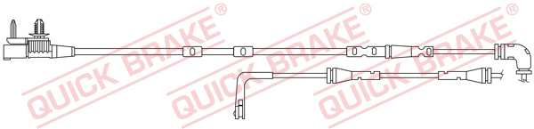 Czujnik zużycia klocków QUICK BRAKE WS 0420 A