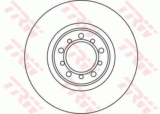 Tarcza hamulcowa TRW DF1586