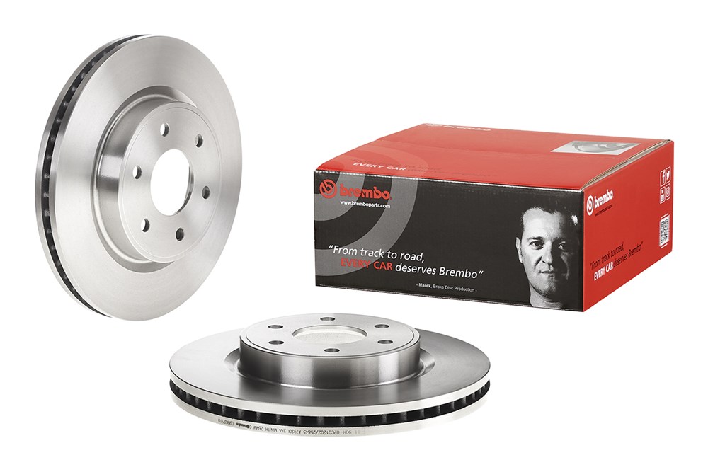 Tarcza hamulcowa BREMBO 09.B625.10