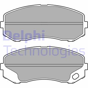 Klocki hamulcowe DELPHI LP3687