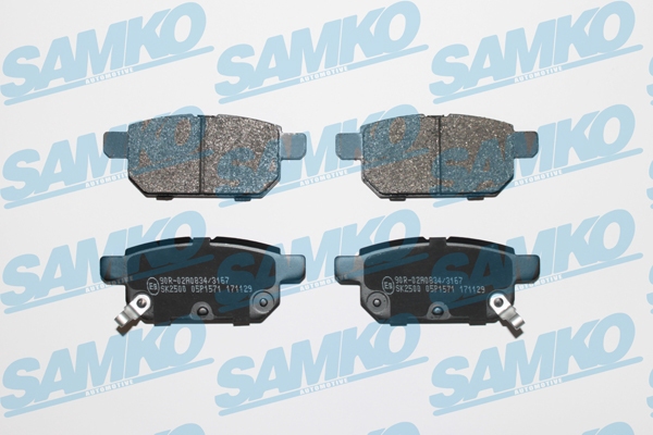 Klocki hamulcowe SAMKO 5SP1571