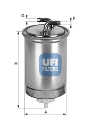 Filtr paliwa UFI 24.382.00