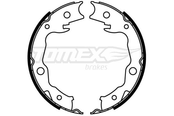 Szczęki hamulcowe TOMEX BRAKES TX 22-24