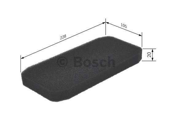 Filtr kabinowy BOSCH 1 987 431 173