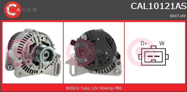 Alternator CASCO CAL10121AS