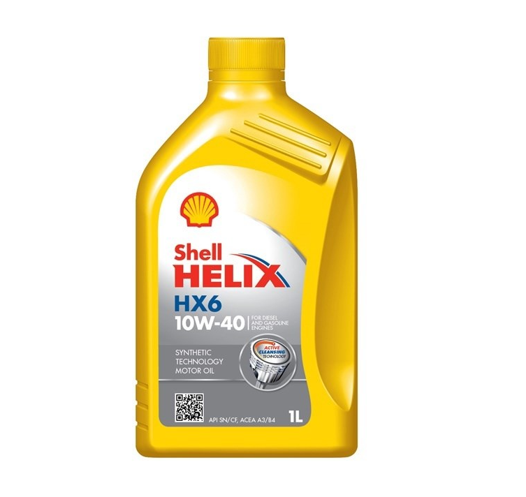 Olej silnikowy SHELL 10W40 HELIX HX6 1L