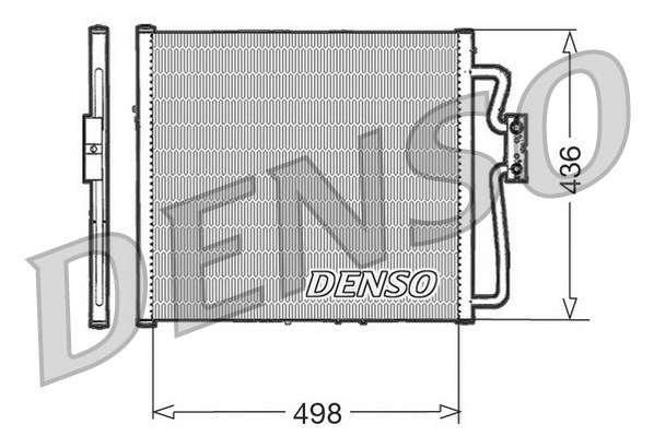 Skraplacz klimatyzacji DENSO DCN23009