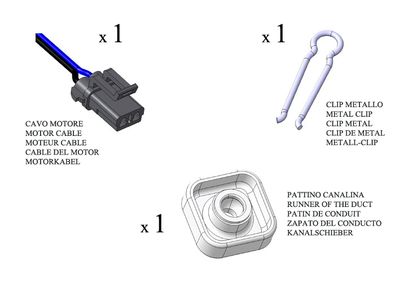 Podnośnik szyby ELECTRIC LIFE ZR ME34 R