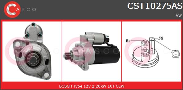 Rozrusznik CASCO CST10275AS
