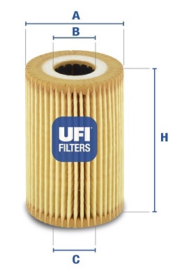 Filtr oleju UFI 25.014.00