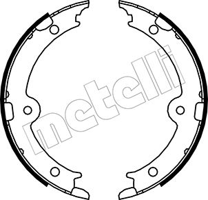 Zestaw szczęk hamulcowych METELLI 53-0449