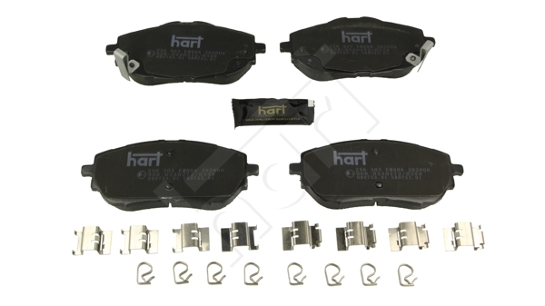 Klocki hamulcowe HART 256 503