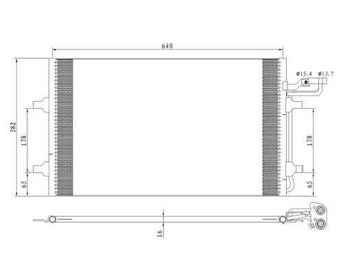 Skraplacz klimatyzacji JPN 60C9149-JPN