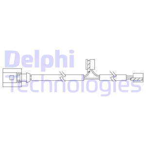 Czujnik zużycia klocków DELPHI LZ0324