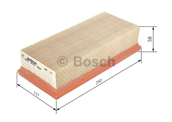 Filtr powietrza BOSCH 1 457 433 599
