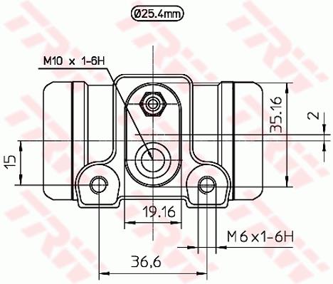 Cylinderek TRW BWL201