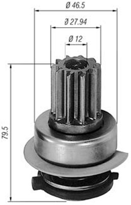Bendiks rozrusznika MAGNETI MARELLI 940113020291