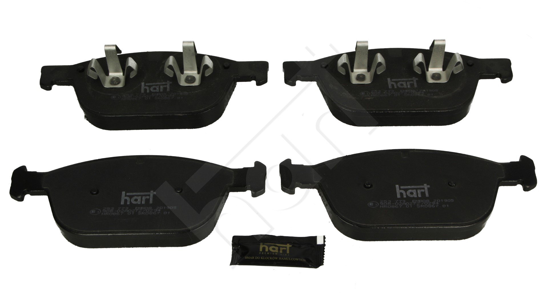 Klocki hamulcowe HART 253 773