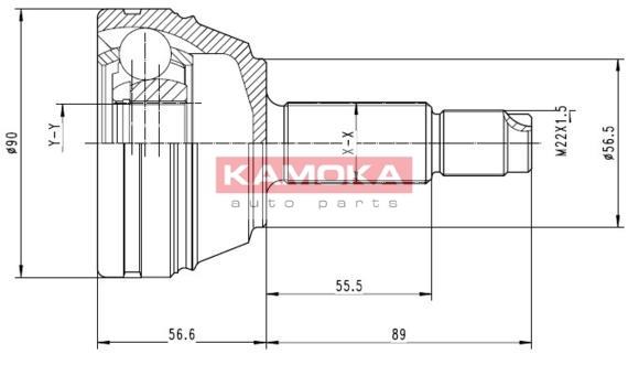 Przegub KAMOKA 6710