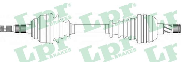 Półoś napędowa LPR DS37099