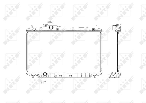Chłodnica NRF 58323