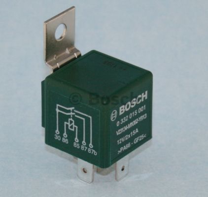 Przekaznik, prąd pracy BOSCH 0 332 015 001