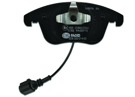 Klocki hamulcowe HELLA 8DB 355 014-031