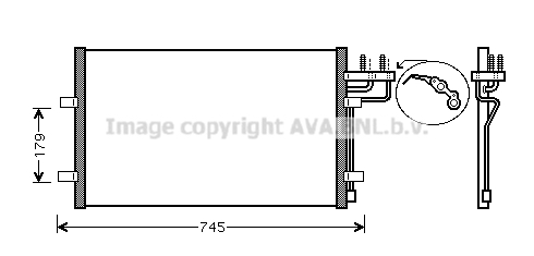 Skraplacz klimatyzacji AVA QUALITY COOLING FDA5367