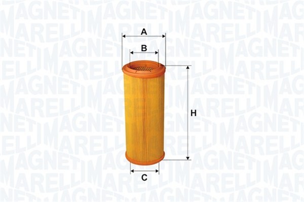 Filtr powietrza MAGNETI MARELLI 153071760238