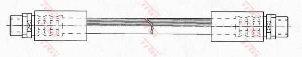 Przewód hamulcowy elastyczny TRW PHA294