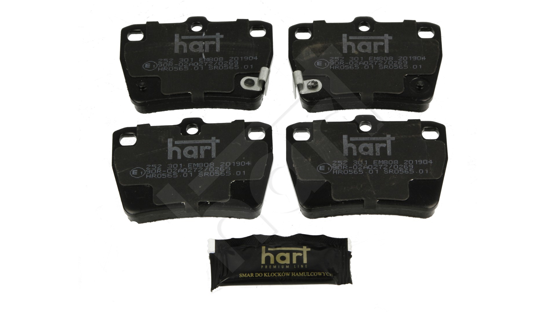 Klocki hamulcowe HART 252 301