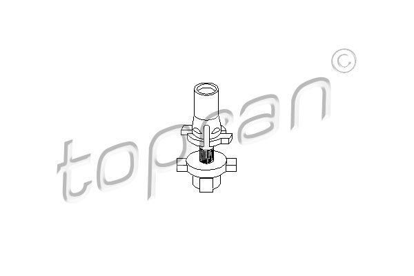 Mocowanie reflektora TOPRAN 102 941