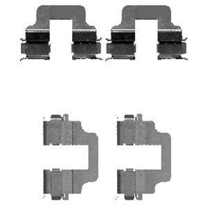 Zestaw akcesoriów montażowych  klocków hamulcowych DELPHI LX0473