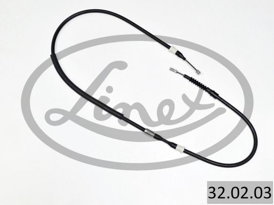 Linka hamulca ręcznego LINEX 32.02.03